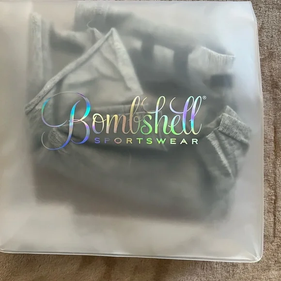 Bombshell Sportswear Gym Life Living for the Pump Crop Top T-shirt Medium - Picture 6 of 7